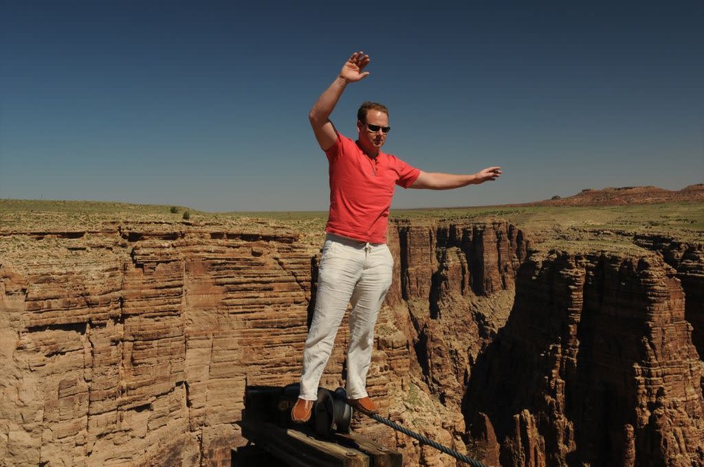 nick wallenda at little colorado river corridor